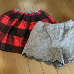 プティマイン 冬物まとめ売り　130 メゾピアノ　キュロット