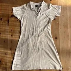 バーバリーロンドン　L ポロシャツスタイル ワンピース　ノバチェック