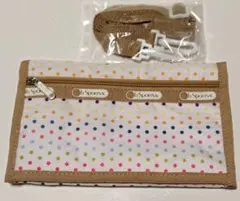 LeSportsac☆マルチケース☆キャンディドッツ柄