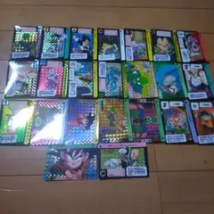 ドラゴンボールZ カードダス当時物1990年 キラカード15枚ノーマル8枚