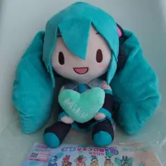 セガラッキーくじ　ふわぷち　B賞　 ふわぷちぬいぐるみ　初音ミク