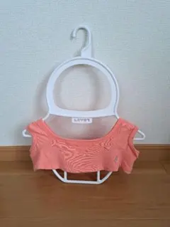 LOVOT公式ウェア　スウェットワンピース　コーラルオレンジ