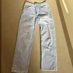 フリンジ デニム