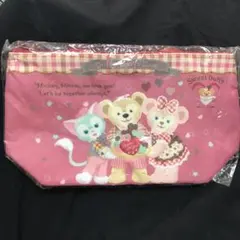ディズニー ダッフィー ランチケース バッグ 保冷バッグ ポーチ 新品未使用