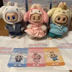 THE MONSTERS × Sanrio キャラクター ぬいぐるみ 3体セット - メルカリ
