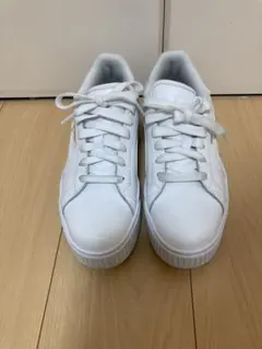 PUMA プーマ 厚底スニーカー ホワイト 23cm 1日使用 美品