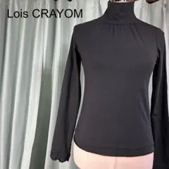 Lois CRAYOM ブラック 長袖トップス カジュアル シンプル