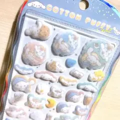 シナモンロール コットンパフィーシール