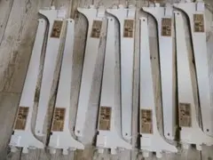 7/0917m07 ピラシェル棚受 棚受け金具 300mm 10本
