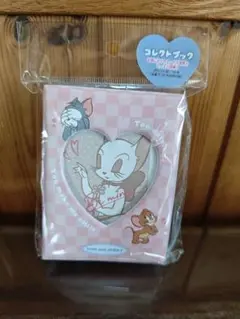 【最終値下げ／新品未開封】トムとジェリー　コレクトブック　シール帳　ピンク