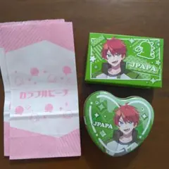 カラフルピーチ ツインギフト ハートシールチョコ じゃぱぱさん