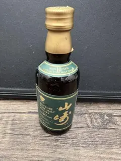 ★古酒 山崎 グリーンラベル ミニボトル サントリー 希少 未開封 サントリー 山崎10年 ピュアモルトウイスキー グリーンラベル 華