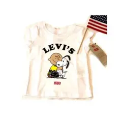 期間限定セール！新品タグ付き【アメリカ買付】Levis ピーナッツコラボTシャツのサムネイル