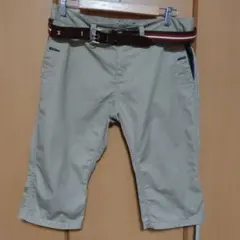 デニム　ハーフパンツ　L　ベルト付き