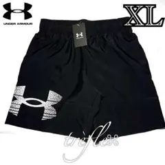 アンダーアーマー 新品 未使用 ハーフパンツ 薄手 ブラック 黒