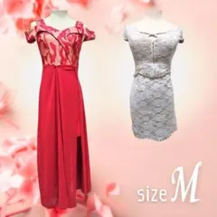 キャバドレス　Mサイズ　オフショル2着セット