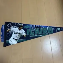 【限定】 イチロー 殿堂入り 永久欠番 記念ペナント フラッグ 51 MLB
