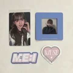 ME:I 山本すず MUSE トレカ スライドフィルム ステッカー 4点セット