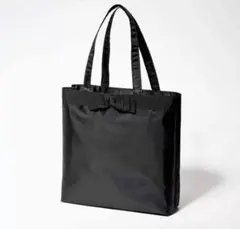 ランバンLANVIN トートバッグ ブラック フォーマル リボン
