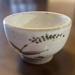 難あり】古伊万里 染付 松 向付 茶碗 江戸時代 ディスプレイ用 金継ぎ