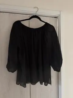 ZARA.バルーンスリーブブラウス