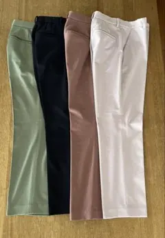 UNIQLO スマートアンクルパンツ　4本セット