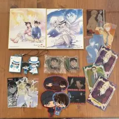 名探偵コナン まじっく快斗 グッズ 大量まとめ売り 18点セット 色紙 アクスタ
