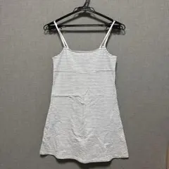 キャミソールミニワンピース　ボーダー