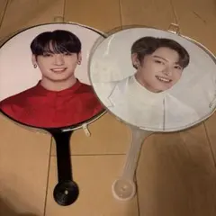 BTS ジョングク うちわ 公式 2点セット