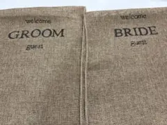 ウェルカムスペース　受付タペストリー　結婚式　ウェディング