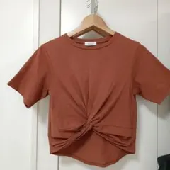 BEAUTY＆YOUTH　UNITED ARROWS　テラコッタ　ツイスト半袖Tのサムネイル