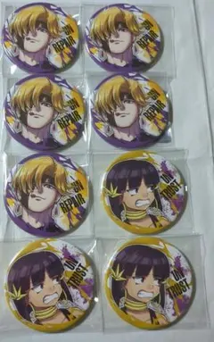 アンデッドアンラック アンデラ コレクション缶バッジ リップ　ラトラ　8点セット