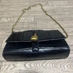COMTESS ショルダーバッグ 冠婚葬祭 型押し ヴィンテージ レディース 