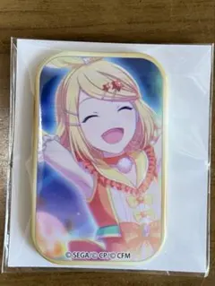 プロセカ　缶バッジ　スクエア　鏡音リン