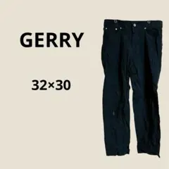 GERRY ブラック ワークパンツ 32X30
