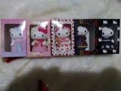 ♡激かわ♡ハローキティ♡箱付きフィギィア♡5体セット♡