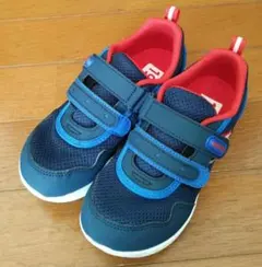 【美品】19.5EE ムーンスター　キャロット　キッズシューズ