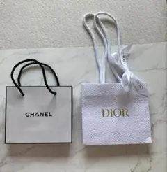 シャネル＆ディオールのショッピングバッグ（ミニ）