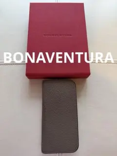BONAVENTURA ボナベンチュラiPhone15Pro エトープ 本革