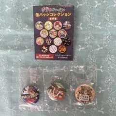 ジブリがいっぱい　缶バッジ　コレクション　３個