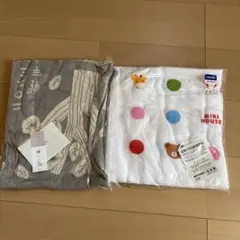 MIKI HOUSE バスタオル・COFUKUオーガニックコットンおくるみセット