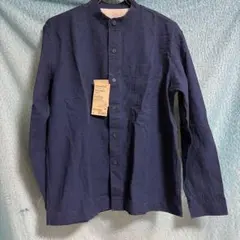 無印良品 MUJI オックス スタンドカラーシャツ Mサイズ