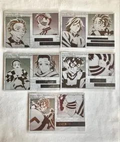 鬼滅の刃 お楽しみくじ メタリックポストカード 炭治郎 猗窩座 義勇