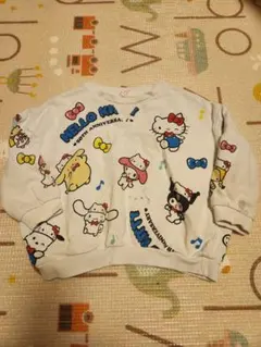 ハローキティ 50周年 キッズトレーナー
