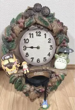 CITIZEN となりのトトロ 振り子時計 掛け時計 となりのトトロ掛け時計