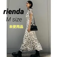 rienda ✨チェスト スリット レオパード マーメイド ワンピース
