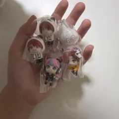 クレイジーラクーンつまんでつなげてマスコット3個セット