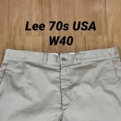 Lee 70s USA製 チノパン ワークパンツ ユニオンチケットのサムネイル