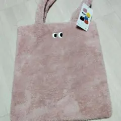 新品未使用モンスター トートバッグ ピンク