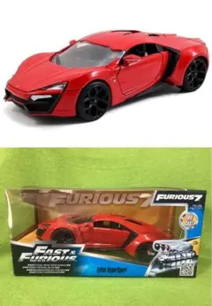 ライカン ハイパースポーツ ミニカー 299台限定品 ホットウィール ワイルド・スピード - Wモーターズ ライカン